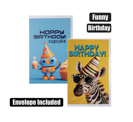 CARD & ENVELOPE BIRTHDAY - FUNNY product image