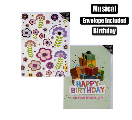 CARD & ENVELOPE BIRTHDAY - MUSICAL (3) product image