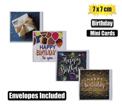 CARD & ENV MINI BIRTHDAY DESIGNS product image