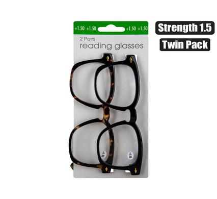 READING GLASS TWIN PACKS     STRNGTH:1.5 product image