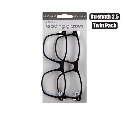 READING GLASS TWIN PACKS     STRNGTH:2.5 product image