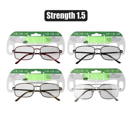 READING GLASS METAL ASSTD STRENGTH:1.5 product image