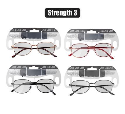 READING GLASS METAL ASSTD STRENGTH:3 product image