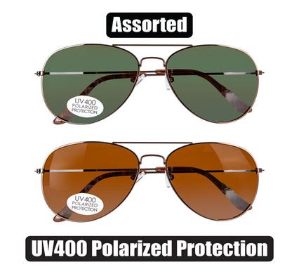 SUNGLASS POL/UNISEX CLASSIC AVIATOR product image