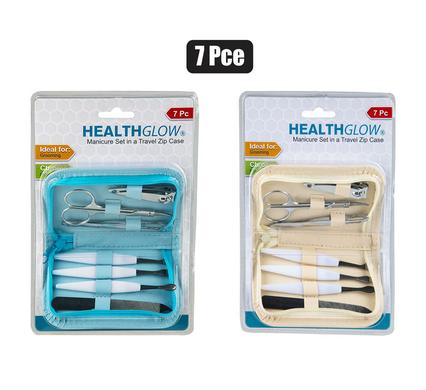 NAIL MANICURE SET 7PC+BAG BLISTER H/GLOW product image