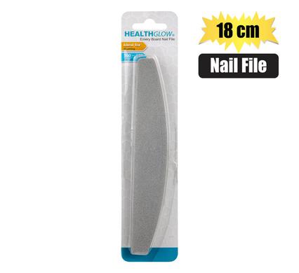 NAIL FILE 18cm 100-180 GRIT product image