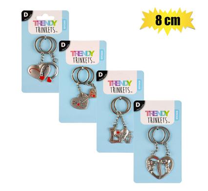 KEYCHAIN LOVE ASSTD 8cm product image