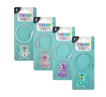 KEYCHAIN CRYSTAL BEAR SHAPES product image