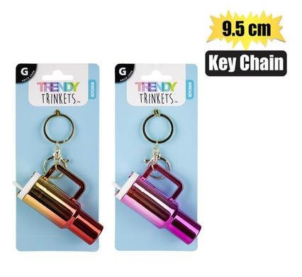 KEYCHAIN MINI DRINKING CUP 9.5cm product image