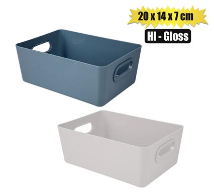 BASKET PL HI-GLOSS 20x14x7cm product image