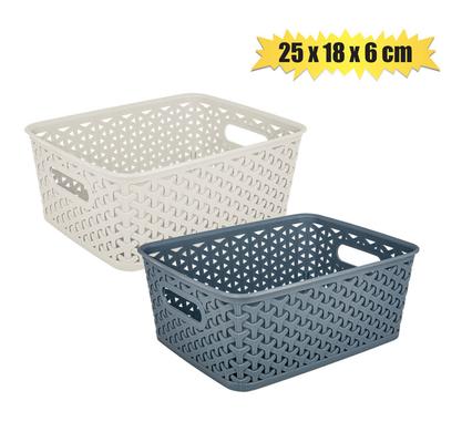 BASKET PL JUTE 2,5L 25x18x6cm product image