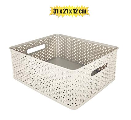 BASKET PL JUTE 5L 31x25x12cm product image