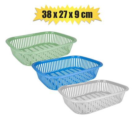BASKET PL OVAL 38x27x9cm product image