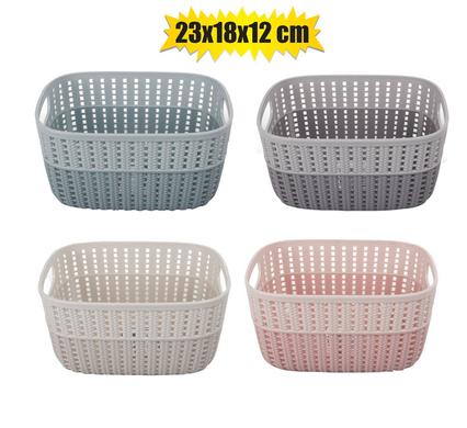 BASKET PL 2-TONE 3.5L 23x18x12cm product image