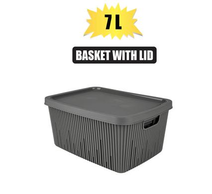 BASKET PL MULTI USE W/LID 7L product image