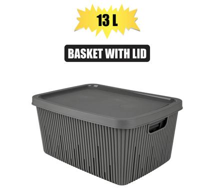 BASKET PL MULTI USE W/LID 13L product image