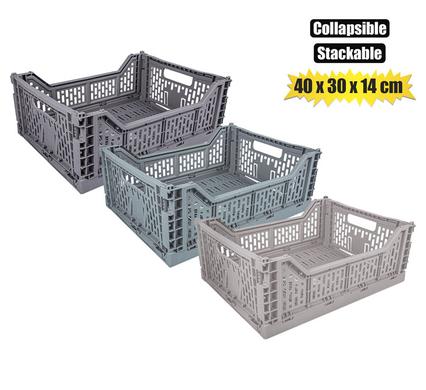 BASKET PL COLLAPSIBLE 15L 40x30x14cm product image