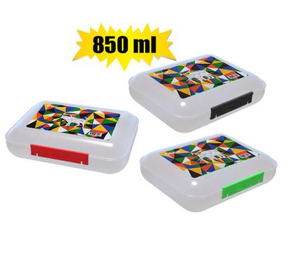 LUNCH BOX PL 850ml PATRIOTIC COLOURS product image