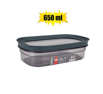 CANNISTER VINTO OVAL 650ml SMOKE COLOR product image