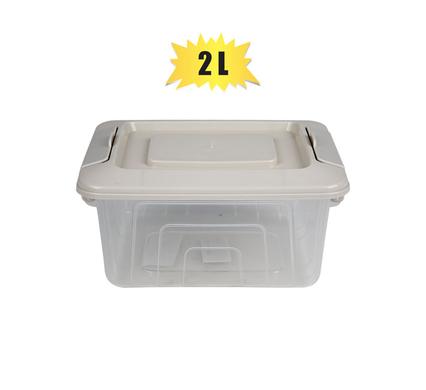 CONTAINER CLIP LOCK CLEAR BOX 2L product image