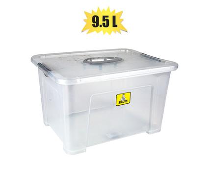 STORAGE BOX CLEAR GO2 9.5L 33x25x19cm product image