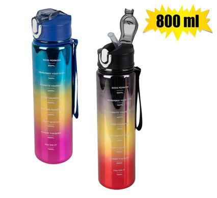 WATER BOTTLE 800ml ELECTROPLATED product image