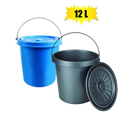 BUCKET PL 12L W/LID product image