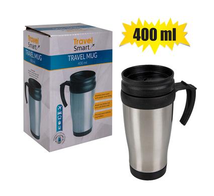 TRAVEL MUG S/S 400ML (COLOUR BOX) product image