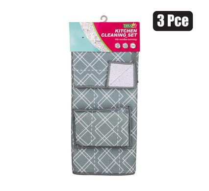 DISH DRAINING MAT MICROFIBRE 3PC SET product image
