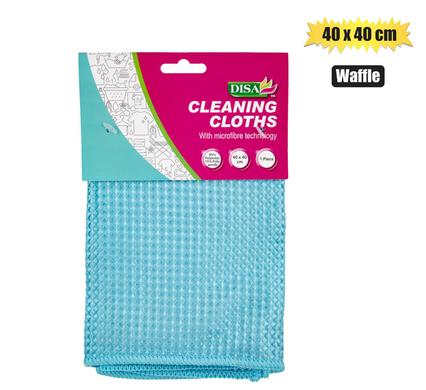 CLOTH MICROFIBRE 40x40cm 1PC WAFFEL product image