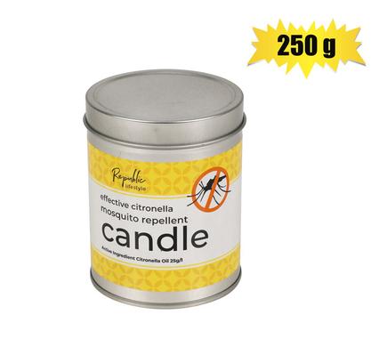 CANDLE CITRONELLA 250g CAMPERS TIN product image