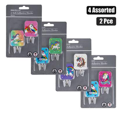 HOOK PL ADHESIVE SQUARE 2PCE  MERMAID product image