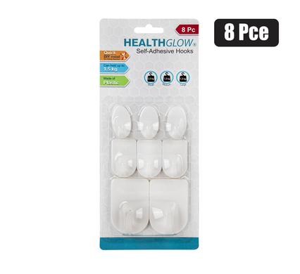 HOOK PL SELF ADHESIVE ASSTD 8PCE product image