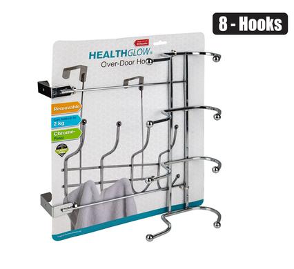 HOOK HANGER CHROME 8-HOOK OVER DOOR product image