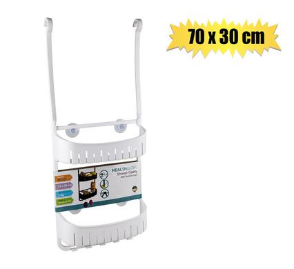 SHOWER CADDY PP 70 X 30cm SUCTION CUPS product image