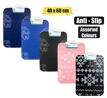 BATHMAT ANTI-SLIP ASSTD 40x60cm product image