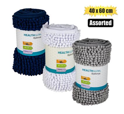 BATHMAT CHENILLE 40x60cm ASSTD product image