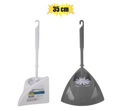 TOILET BRUSH W/STAND PL product image