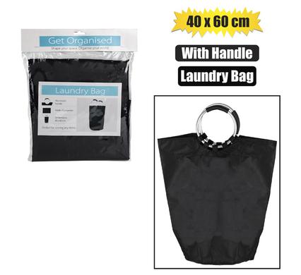 LAUNDRY BAG 40x60cm W/ALUMINIUM HANDLE product image