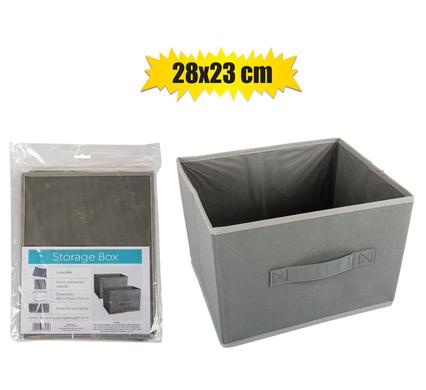 STORAGE BOX NON-WOVEN 28x23cm COLAPSIBLE product image