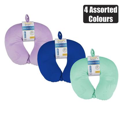 TRAVEL NECK PILLOW W/FASTENER FOAM product image