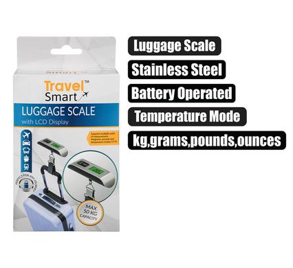 TRAVEL LUGGAGE SCALE 50kg CAPACITY B/O product image