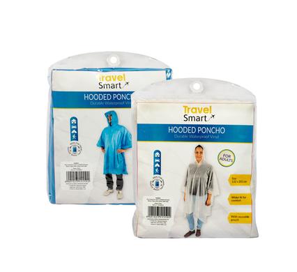 RAINCOAT PONCHO 132X203cm W/HOOD VINYL product image