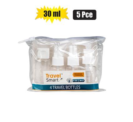TRAVEL BOTTLE SET 30ml IN POUCH 5PCE product image