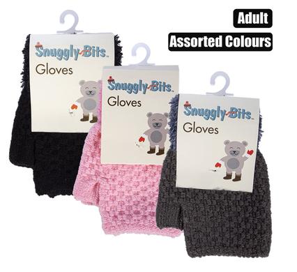 GLOVES ADULT OPEN-FINGER W/CUFF product image