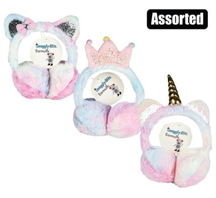 WINTER EARBAND PLUSH ASSTD product image