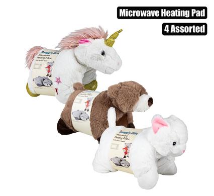 MICROWAVE HEATING PAD ANIMAL PILLOW 800g product image