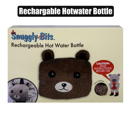 HOTWATER BOTTLE RECHARGEABLE W/COVER product image