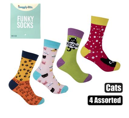 SOCKS UNISEX CAT DESIGNS product image