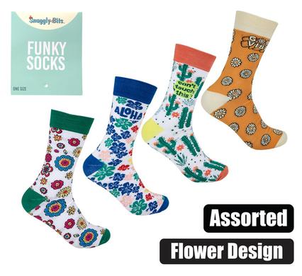 SOCKS UNISEX FLORAL DESIGNS product image